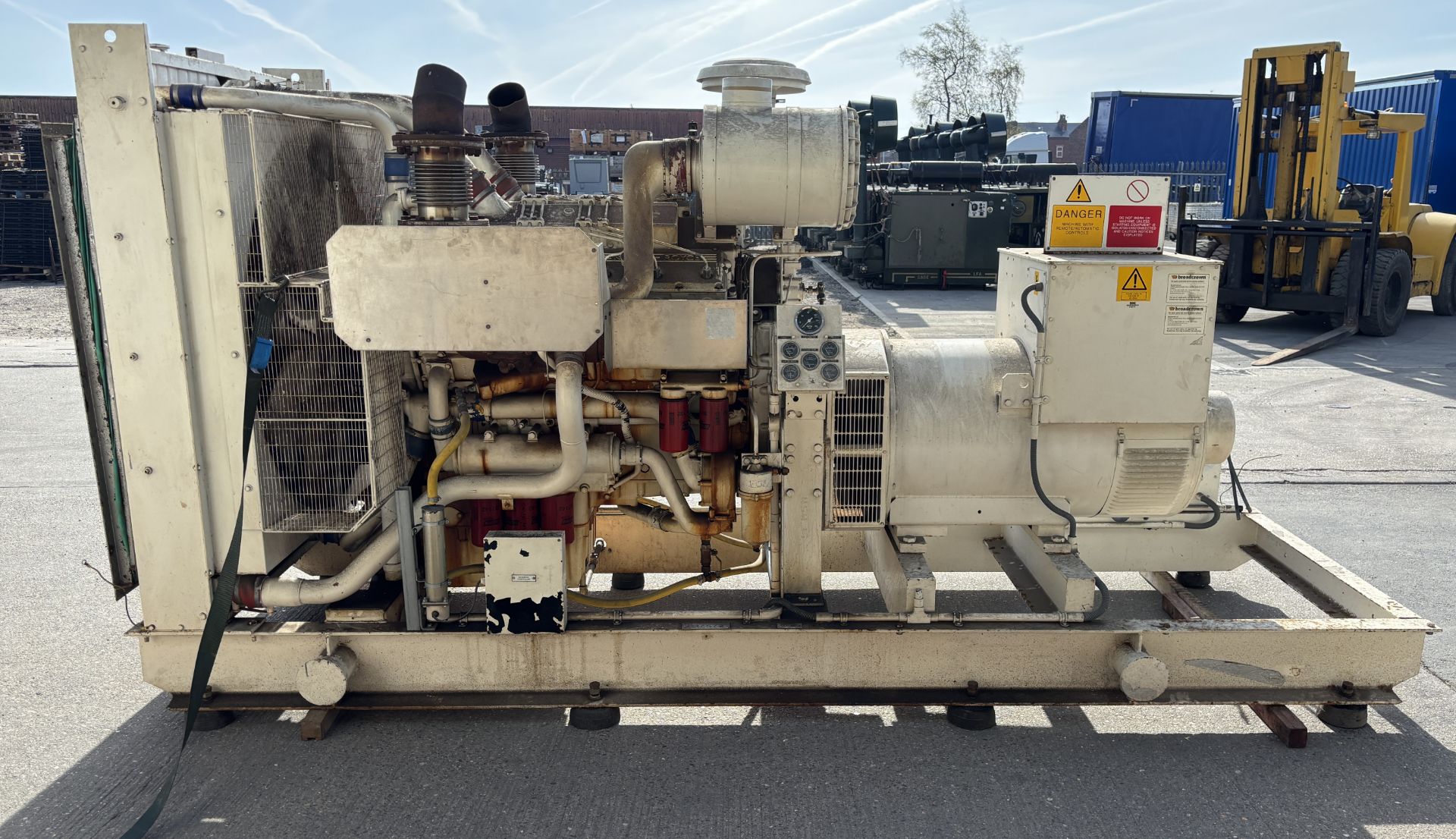 Perkins 3012-Tag2 Series V12 twin turbo 625kVA Dawson Keith generator - full details in the desc.