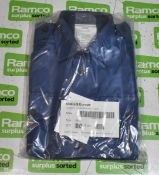 33x British RAF long sleeved shirts - Blue - mixed sizes
