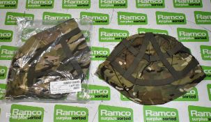 100x Helmet covers - MTP - mixed