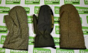 36x pairs of Various gloves, mittens & cold weather gloves - mixed sizes