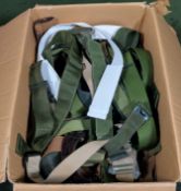 70x British Forces belts - various types and sizes