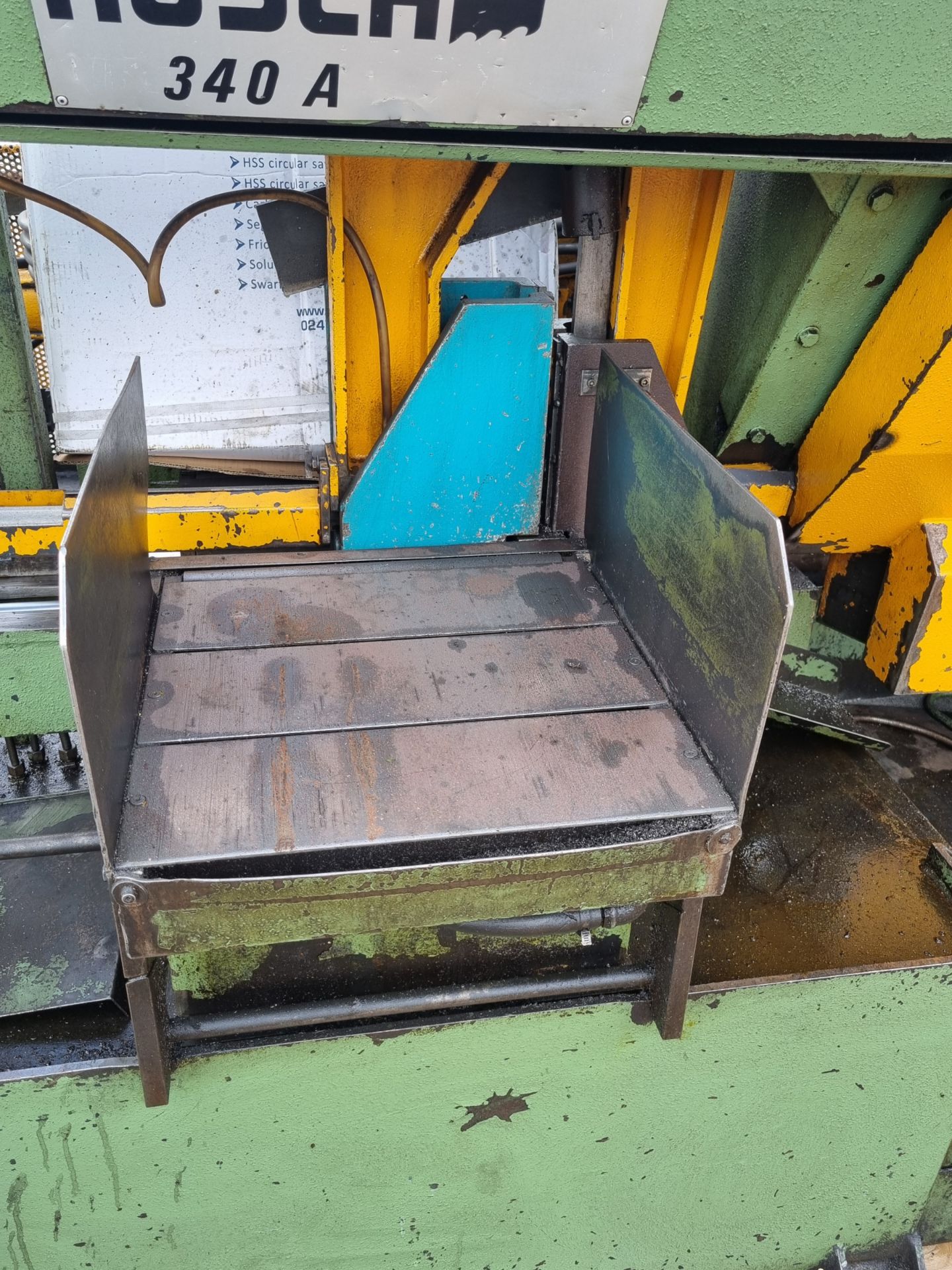 Scortegagna Rusch 340 A automatic band saw machine - 415V - year: 1995 - Image 3 of 8