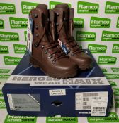 Heroes Wear Haix female combat boots - Brown - Size 3M