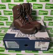 Haix female high liability desert combat boots - Size 3W