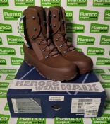 Haix male high liability desert combat boots - Size 13M - New