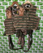 2x British forces armoured capable life preservers - DPM