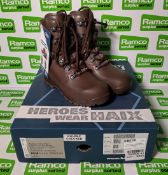 Haix female high liability desert combat boots - Size 4M