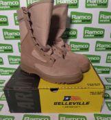 Bellevill hot weather brown boots - Size 9R