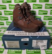 Haix female high liability desert combat boots - Size 5M