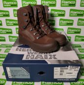Haix male high liability desert combat boots - Size 5W