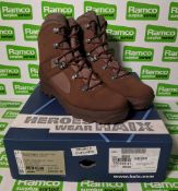 Haix male high liability desert combat boots - Size 11M