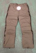 6x pairs of British Forces windstopper trousers - mixed sizes
