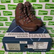 Haix male high liability desert combat boots - Size 5M