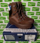 Haix male high liability desert combat boots - Size 13M - New