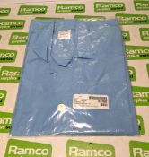 122x Pyjama jackets light blue - mens - Mixed
