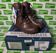 Haix female high liability desert combat boots - Size 4M