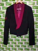 6x British Forces mess jackets - see description for details