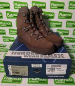 Haix male high liability desert combat boots - Size 11M