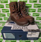 Haix male high liability desert combat boots - Size 6W