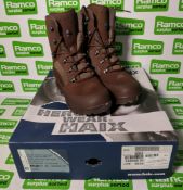 Haix male high liability desert combat boots - Size 6W