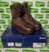 Bates male patrol boots brown - Size 9W