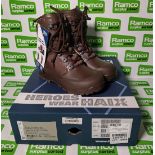 Haix female high liability desert combat boots - Size 4M