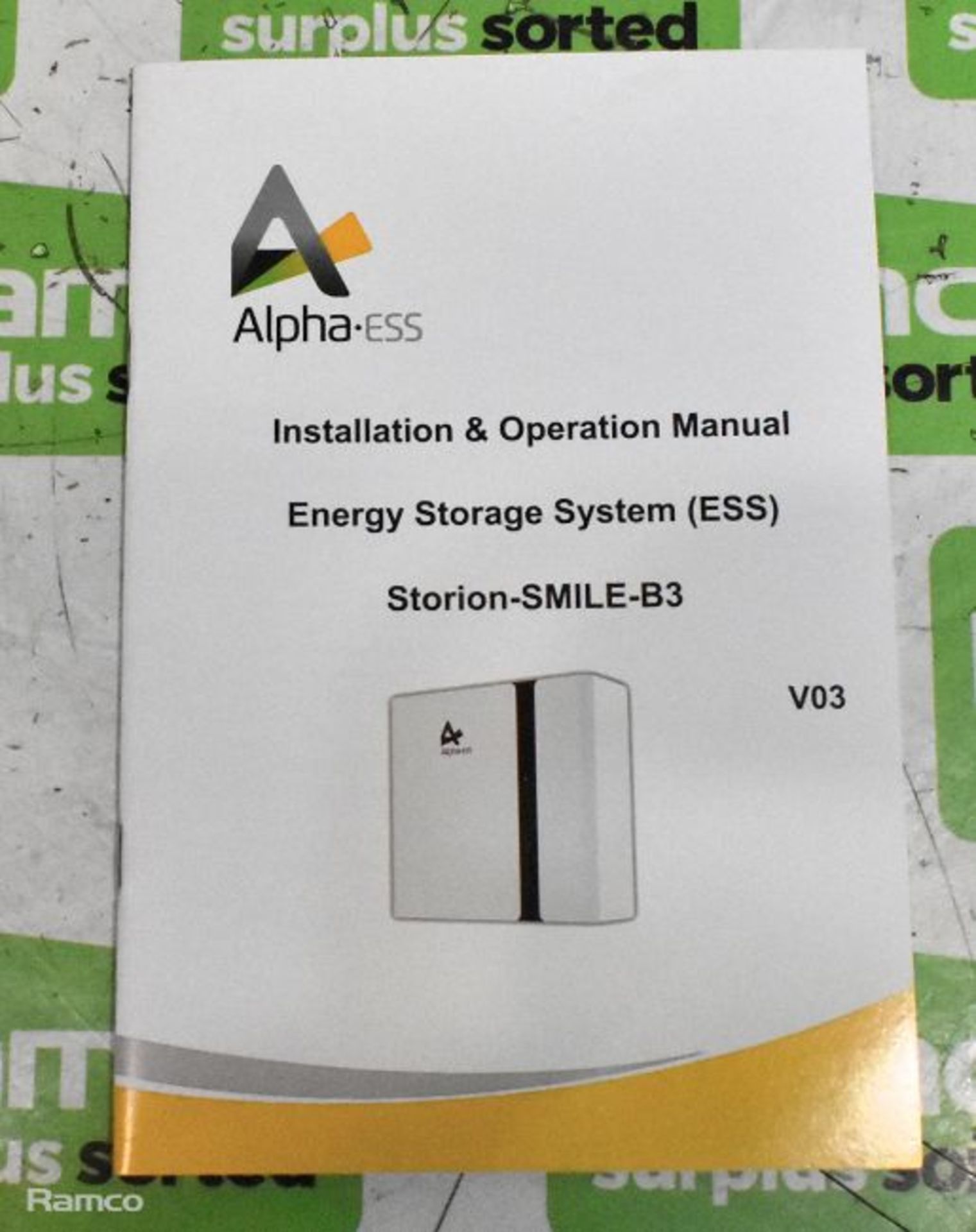 Alpha ESS Storion-SMILE-B3 residential all-in-one battery energy storage system - Image 9 of 11