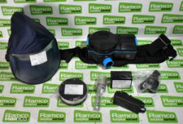 5x PeRSo 2 Respirator systems with 5x PeRSo P2 respirator system hoods