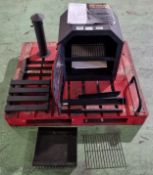 Tesco multifunction charcoal pizza oven with side shelf - L 510 x D 410 x H 600mm