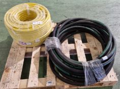 2x CX Pro / Yellow hose pipes - 19m x 50mtr & Trelleborg BFH ISO 7840-A1 boat fuel hose - approx 20m
