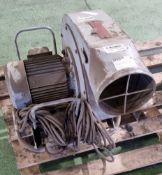 Low volume centrifugal fan - W 480 x D 510 x H 490mm