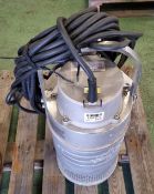 Grindex type : 8116.390.0002 submersible pump unit 400V 3 phase - W 290 x D 300 x H 660mm