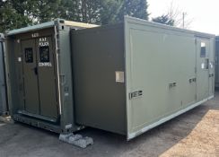 20ft mobile accommodation unit - full details in the description