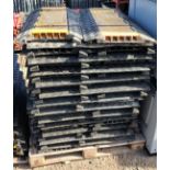 50x 5 channel rubber cable protector ramps - approx dimensions: L 900 x W 500 x H 55mm