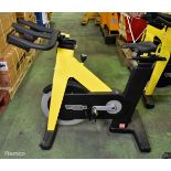 TechnoGym spin exercise bike - W 590 x D 1200 x H 1060mm