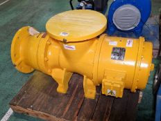 Brush Electrical Engineering Co Ltd VA75 3 phase induction motor with Sulzer Bros Ltd TOS water pump