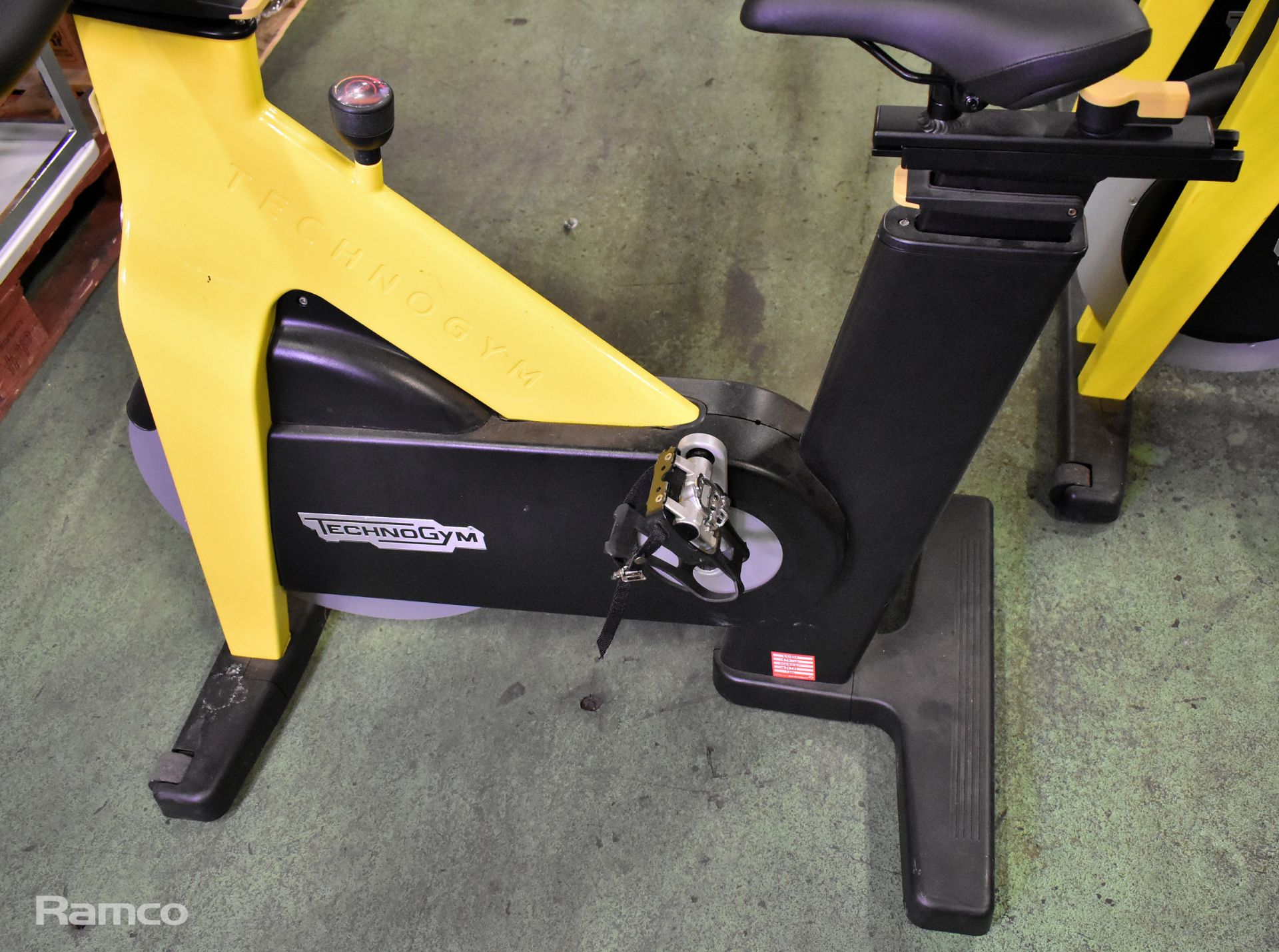 TechnoGym spin exercise bike - W 590 x D 1200 x H 1060mm - Image 2 of 7