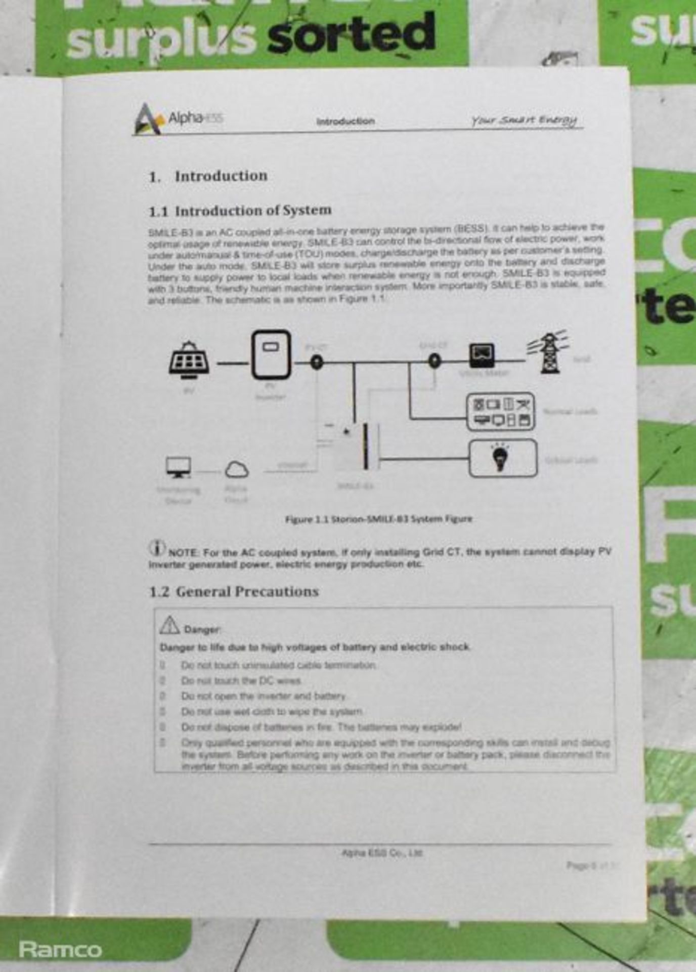 Alpha ESS Storion-SMILE-B3 residential all-in-one battery energy storage system - Image 10 of 11