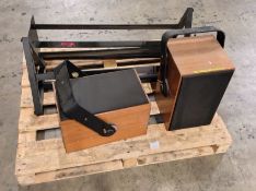 2x Rogers LS5/9 100W monitor loudspeakers with pedestal stands