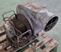 Low volume centrifugal fan - W 480 x D 510 x H 490mm