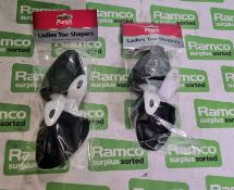 189x pairs of Punch ladies foam toe shapers