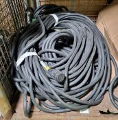 2x 40 meter socapex cables