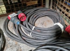 32 Amp triple phase cable - approx. 25 metres