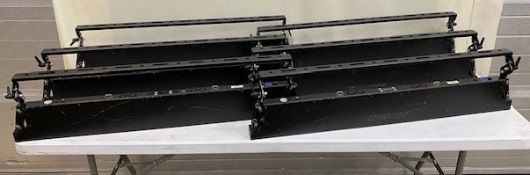 6x LED Striplite 1.00m, Flare RZ Q+ RAYZR (36xCREE RGBW / 36°), Solaris in case