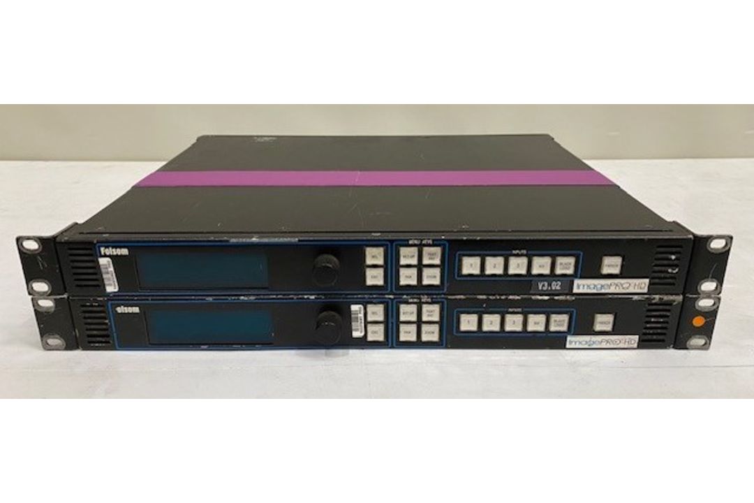2x Folsom Image Pro HD. Unpackaged dimensions 48.5 x 38.5 x 9 cm and 11.8kg. - Image 1 of 2