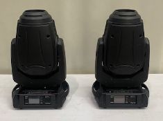 2x Robe Pointe. No accessories. Unpackaged. Total weight 31.6kg.