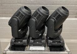 3x Robe Pointe. 1 working & 2 spare units with internal faults. Total weight 47.4kg.