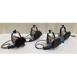 4x Arri 300 Plus Blu/Sil. Unpackaged weight 8.9kg.