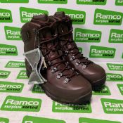 Iturri brown combat boots size 6L