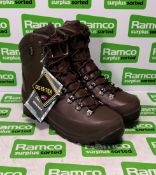 Iturri brown combat boots size 6L